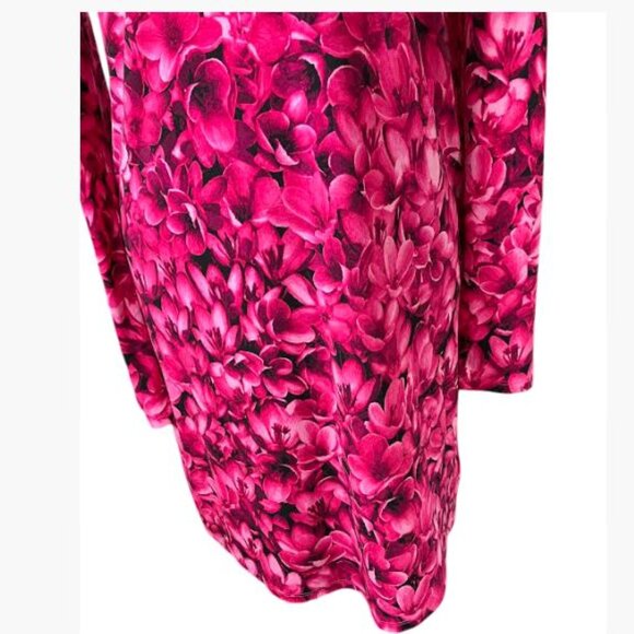 MICHAEL Michael Kors Pink Floral Dress  Size Medium  EUC - Picture 3 of 8